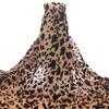 Țesături din Catifea Jacquard Africane pentru Rochii de Damă, Brocart de Catifea Burnout Leopard, 50cm * 114cm