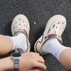 Men EVA Closed Toe Clogs Lightweight Summer Garden Shoes Dormitory Campus Footwear Rainy Day Daily Wear Lightweight Comfortable