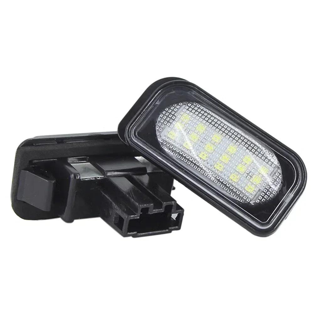 1/2PCS Car License Plate Light Car LED Canbus License Number Plate Light Assembly For Mercedes Benz C-class W203 SL CLK Class