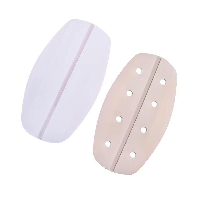 

Силіконові протиковзкі наплічники: Запобігає зісковзуванню бретелей, Зменшує тиск, Непомітний аксесуар для білизни. White pair (individually packaged)