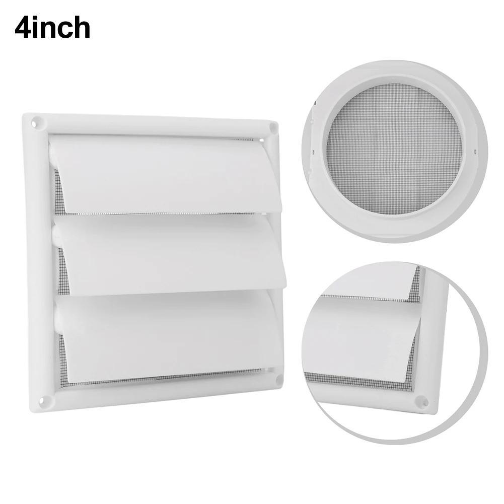 Shutter Vents Air Outlet Fresh Air  4 Inch Plastic Vents Return Air Shutter Vents Heating, Cooling Fresh Air System Accessory