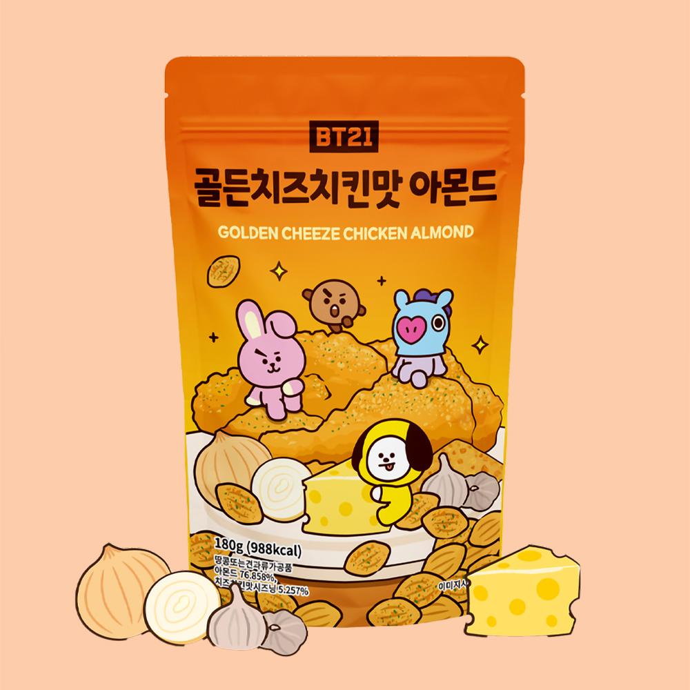 BT21 Flavored Almonds (180g)