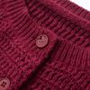 2025 Spring Women's Slim Knit Cardigan - Elegant, Versatile, Round Neck, Long Sleeve
