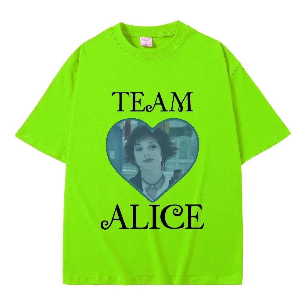 Movie Twilight Team Alice Cullen Graphic T Shirts Robert Pattinson Funny Meme Tshirt Unisex Wounisex Fashion Vintage Oversized Tshirt