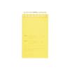 LIHIT LAB Open Ring Memo 40 Pack of Notebook, Size, 8-Hole, Sheets, Yellow, 10, N2720-5_10