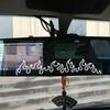 Car Modification Flame Sticker Waterproof Peel-and-Stick Decal for Motorcycle Dashboard Rearview Mirror Decoration