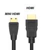 Mini HDMI to HDMI Cable 1080p 3D Gold Plated Cable For Monitor Tablet Camera DV graphics card HDTV Display Projection