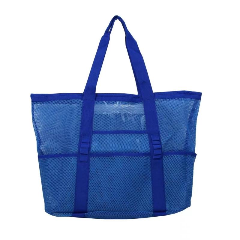 

Bag Waterproof Beach Bags for Adults Large Capacity Shoulder Bags for Travel Storage Bag Handbag глибокий/синій