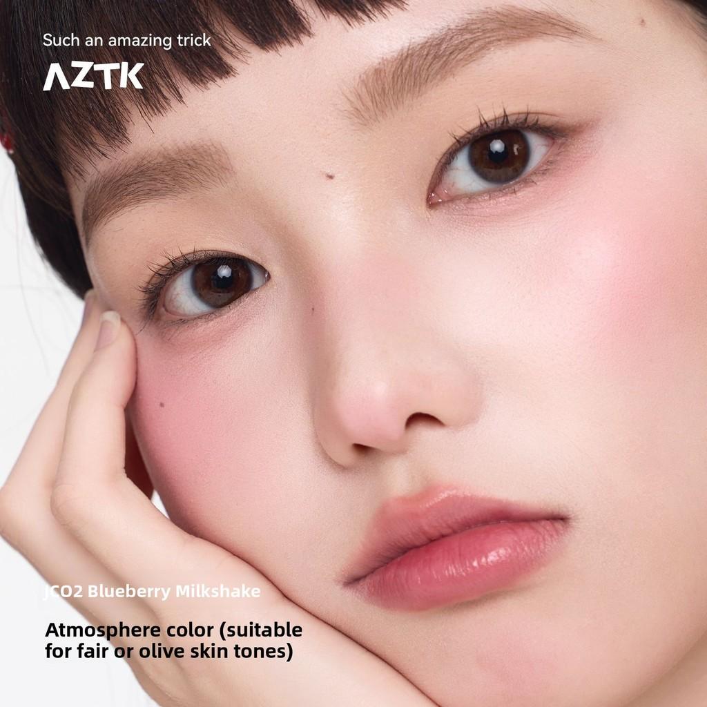 Aztk Liquid Blush For Women With Matte Finish And Brightening Effect For Natural Look