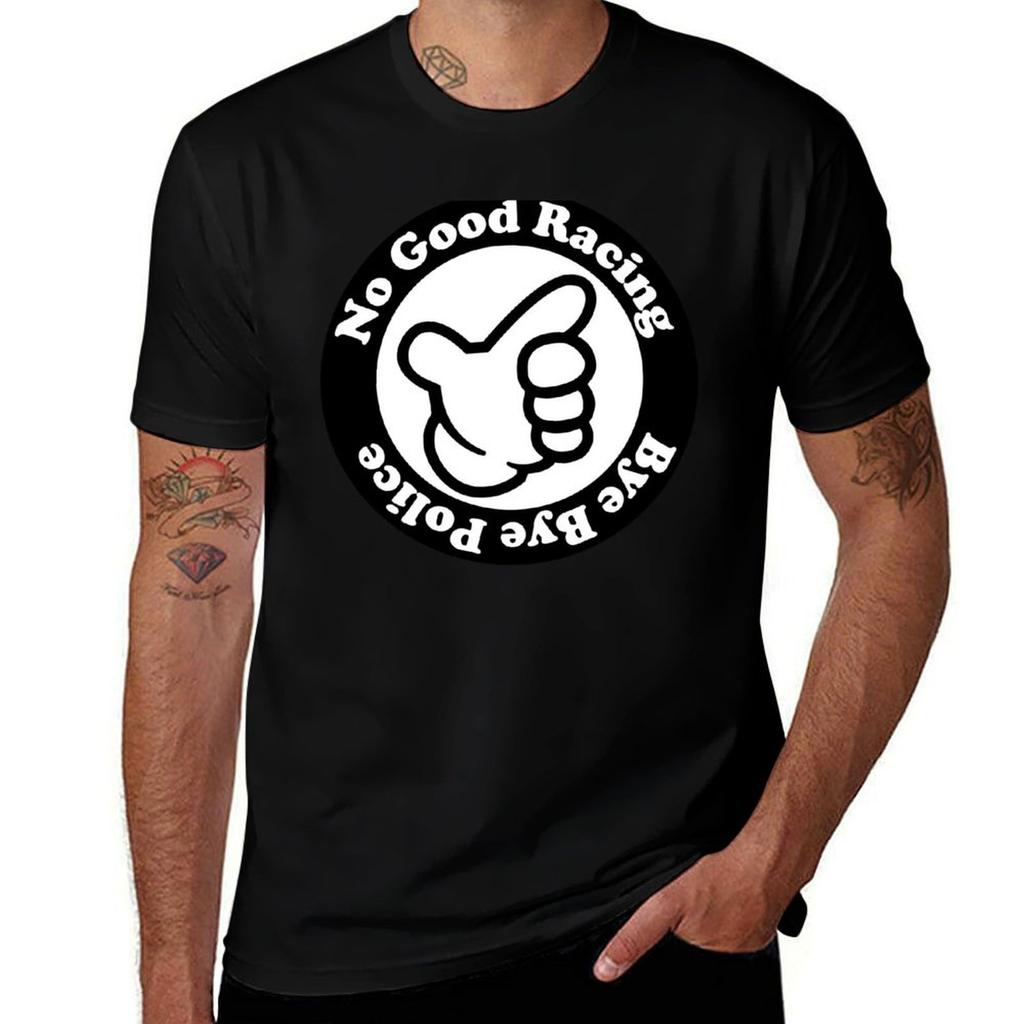 No Good Racing Whitey Jdm Sticker Tshirt Stain Resistant Casual Tee Tshirt