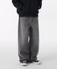 Extra Wide Denim Pants [Gray]
