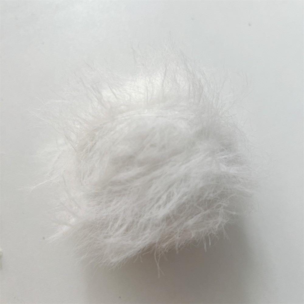 Hand-mixed Mink Fleece Yarn Long Hair Imitation Mink Yarn Soft Fine Wool Yarn For Hand Crochet