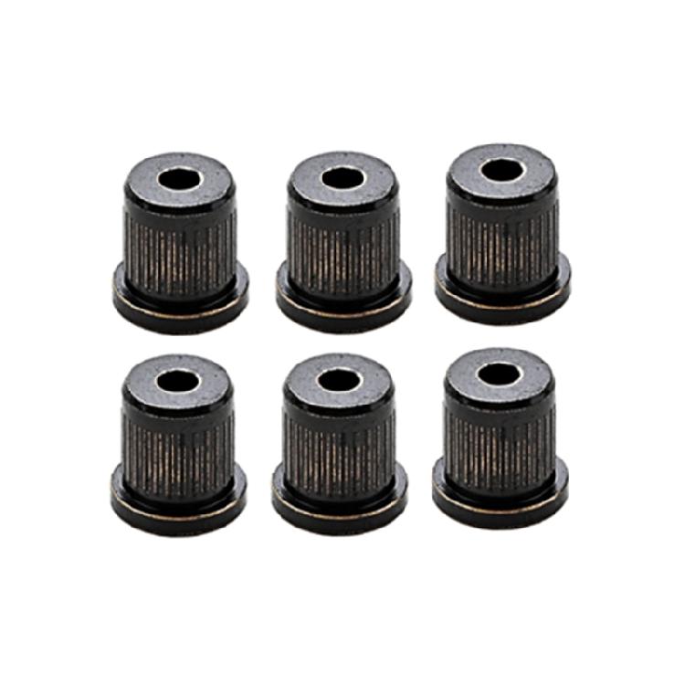 6 Pcs Guitar Through Body String Ferrules Replacement Guitar Parts Easy Install
