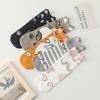 Women's Cute Cartoon Cat Mid-Calf Socks 3D Ears Lucky Cat Cotton Casual Socks