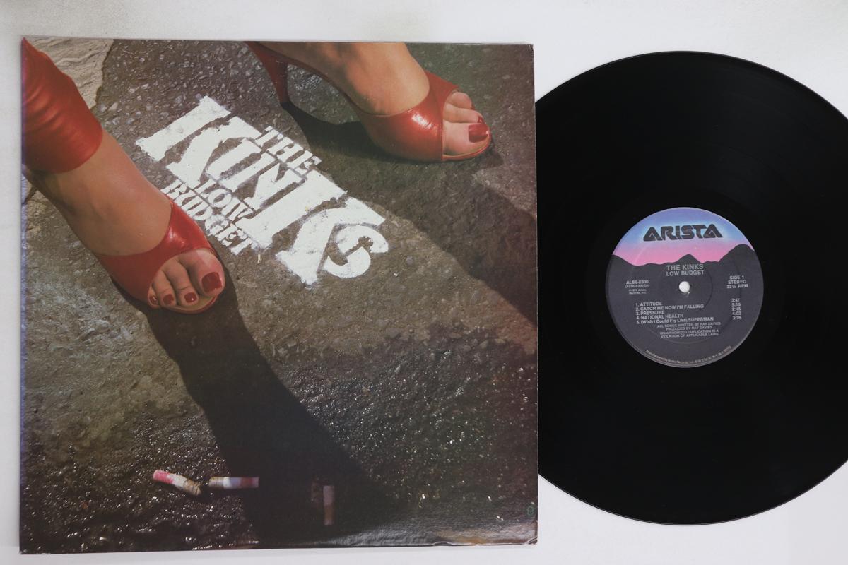 

LP Record KINKS - Low Budget ALB68300 ARISTA US Rock Used