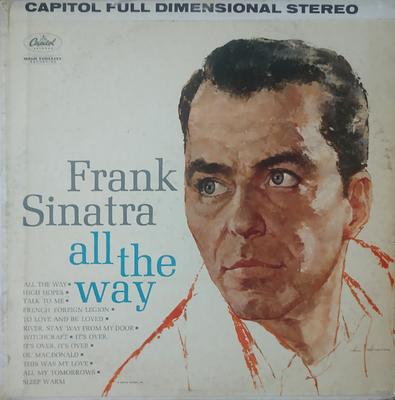 LP Record FRANK SINATRA  All The Way SW1538 Capitol Records 1961 US Jazz Used