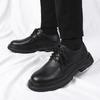 Spring New Male Comfortable Oxfords Footwear Men Business Shoes New Arrival Men's Casual Shoes Lace-Up Men Leather Walking Shoes