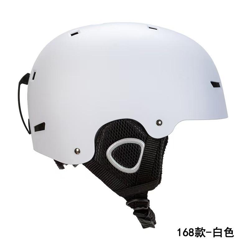 Adjustable Ski Helmet With Warm Ear Pads Breathable Ventilation Teens Adults ABS EPS Safety Headgear