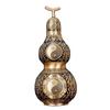 Copper Feng Shui Desktop Ornament Eight Trigrams Gourd Hanging Open Lid Hollow Living Room Decoration Fortune A