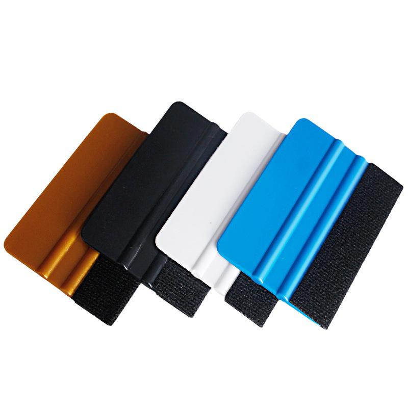 Cloth Scraper & Fluff Remover: Square Car Film, Wide Hair, Hard Material Tool