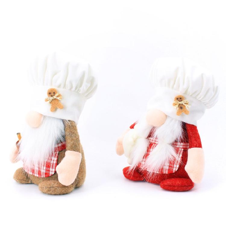 Cloth Material Chef Gnomes Home Shopping Mall Decorations 2 Styles To Choose