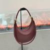 Mendy Women's Bag New handbag Leather Crescent Underarm Bag Vintage Elegant Shoulder Bag Daily Commute Luxury Designers Bags