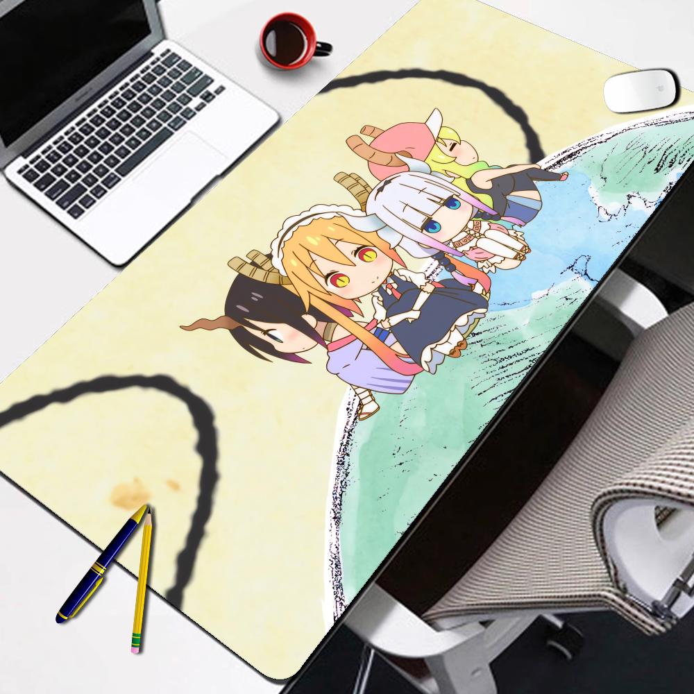 Miss Kobayashi Dragon Maid MousePad Large Computer Gaming HD Printing Accessories player Mat Carpet Antislip Laptop Soft