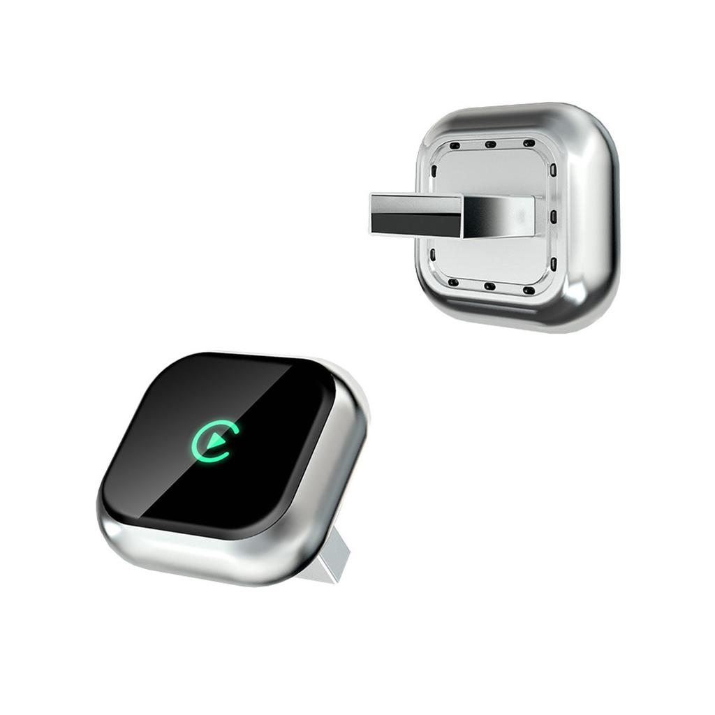 2 In 1 Wireless CarPlay Android Auto Adapter Wired To Wireless Smart Car Play Dongle with USB To USB USB To Type C Cables Original Car Radio