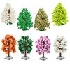DIY Plant Tree City Bricks Assemble MOC Pine Christmas Tree Model Building Blocks Educational Creative Toys For Children Gifts