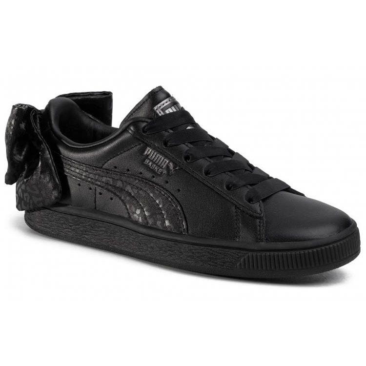 Puma Basket 'Bow Black Leopard' Women's 367828-02