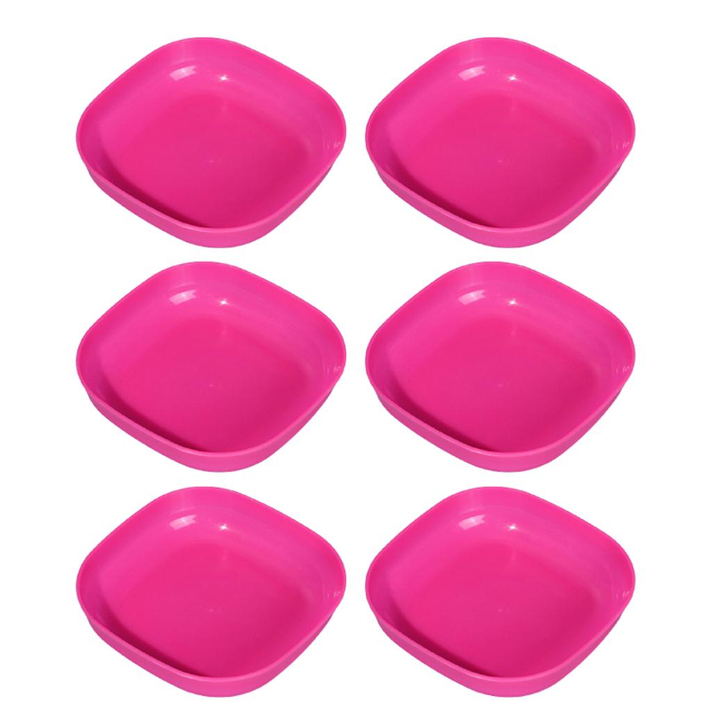 Reusable Lightweight Dinner Plate Multipurpose Fruit Snack Plate For Home Kitchen Picnic Easy To Clean
