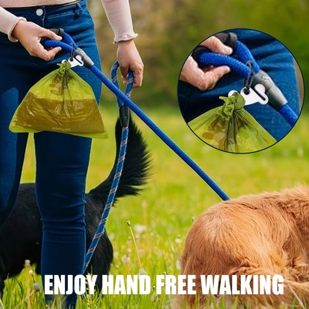 With Clip Poop Bag Holder Cleaning Supplies Dog Accessories Carrier Waste Bag Carrier Outdoor Use