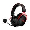 HyperX Cloud Alpha Wireless Gaming Headset with 300-Hour Battery Life and DTS Audio, Red, for PC/Switch (4P5D4AA)