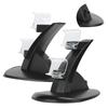 2 In 1 Double Airplane Gamepads Desktop Charger Charging Stand Accessory for PS4