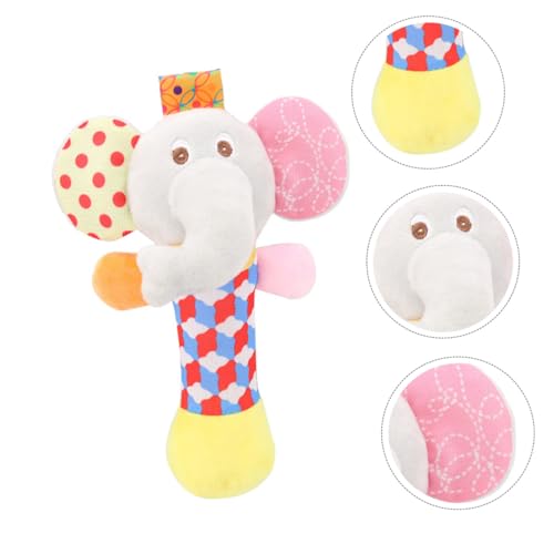 Sonajero para Bebé con Cascabeles, Juguete Calmante para Bebés, Juguete Sensorial de Aprendizaje Temprano para el Desarrollo de Niños Pequeños, Regalo para Recién Nacidos