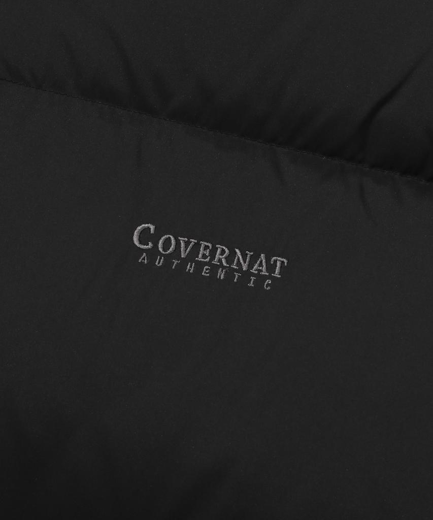 Covernat 24Fw Rds Civic Origin Hooded Short Puffer Black