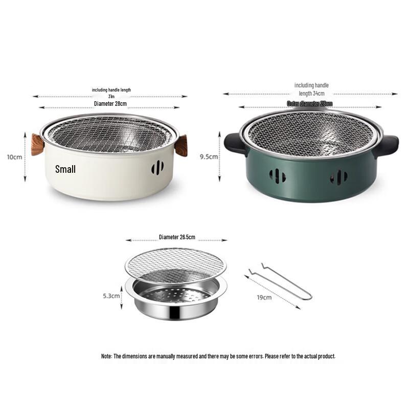 ZISIZ Multi-functional Charcoal Grill & Heating Stove