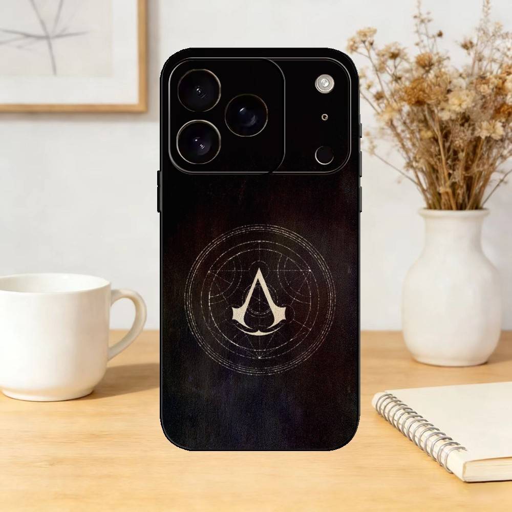 

A-AssassinS Game C-Creed Phone Case Silicone black Soft For IPhone 17,16,15,14,13,12,11,SE,Plus Pro Max iPhone16e