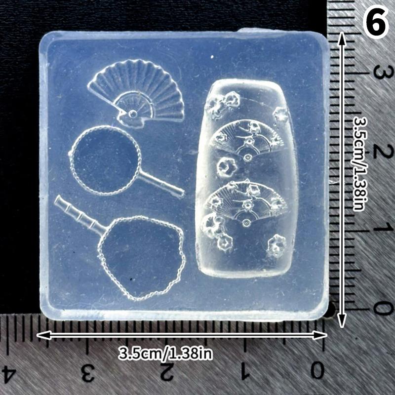 3D Silicone Monstera Leaf Nail Carving Mold Acrylic Bird Ribbon Stamping Template Nails Stencils Uv Gel Polish Diy Design Charm