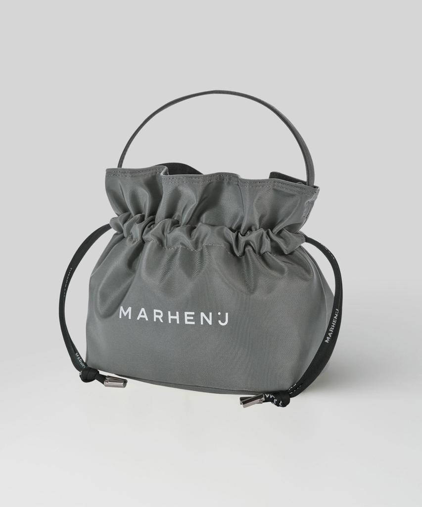 Marhen.J Charong Nylon Mini Bucket Crossbody Bag