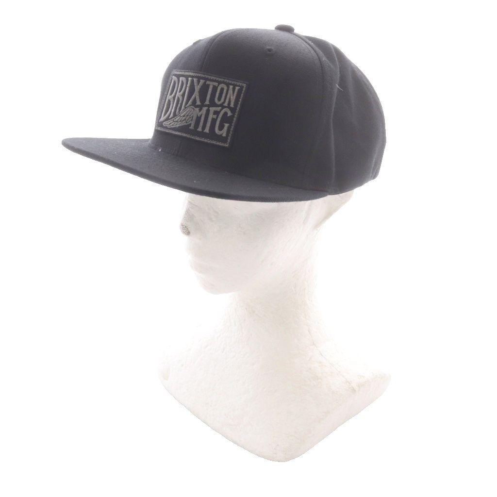 Used Brixton Brixton Hat Logo Cap Black Black