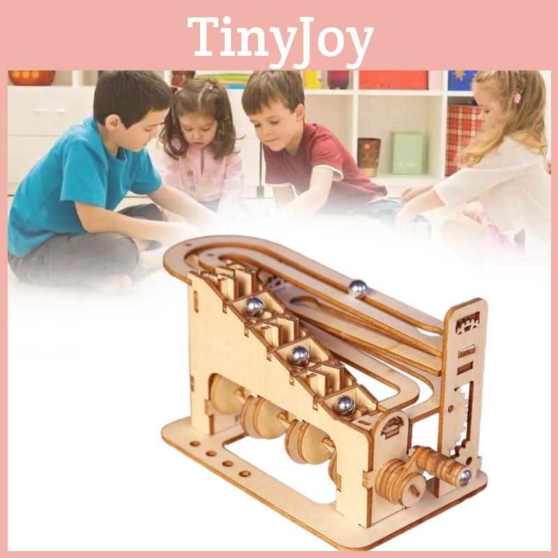 Wooden 3d Puzzle Roller Coaster Toy For Creative Mindful Play And Imaginative Learning