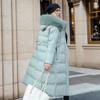 Women New Jacket Parkas Fur Collar Down Cotton Jacket Winter Hooded Long Parka Warm Female Padded Jacket Casual Outwear