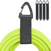 Ledningsholder med trekantspenne Wire Manager Strømledningshåndtering Nylon tunge ledningsoppbevaringsstropper for kabler Slanger