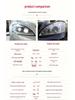 Compatible LED Daytime Running Light Assembly for 06-08 Mercedes-Benz S-Class W221 S300/S350 (Old to New Model)