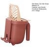 Cat Litter Scoop with Holder 3-in-1 Pet Litter Shovel with Waste Can Kitten Litter Scooper with Waste Bag Box for Indoor Pet Litter Box