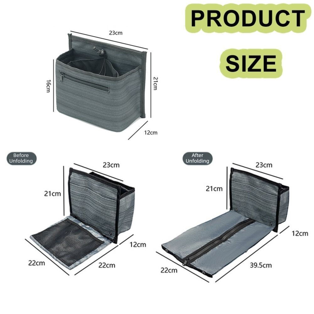 With Bottle Organizer Suitcase Cup Holder Portable Universal Luggage Handle Bag Oxford Cloth Suitcase Hanging Pouch