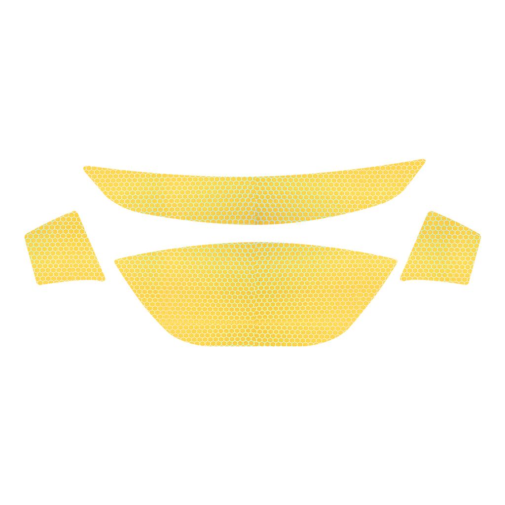 For HONDA CB190TR Cb190tr 2025 Honeycomb Laser Film Headlight Transparent Film Protective Sticker Modification Accessories