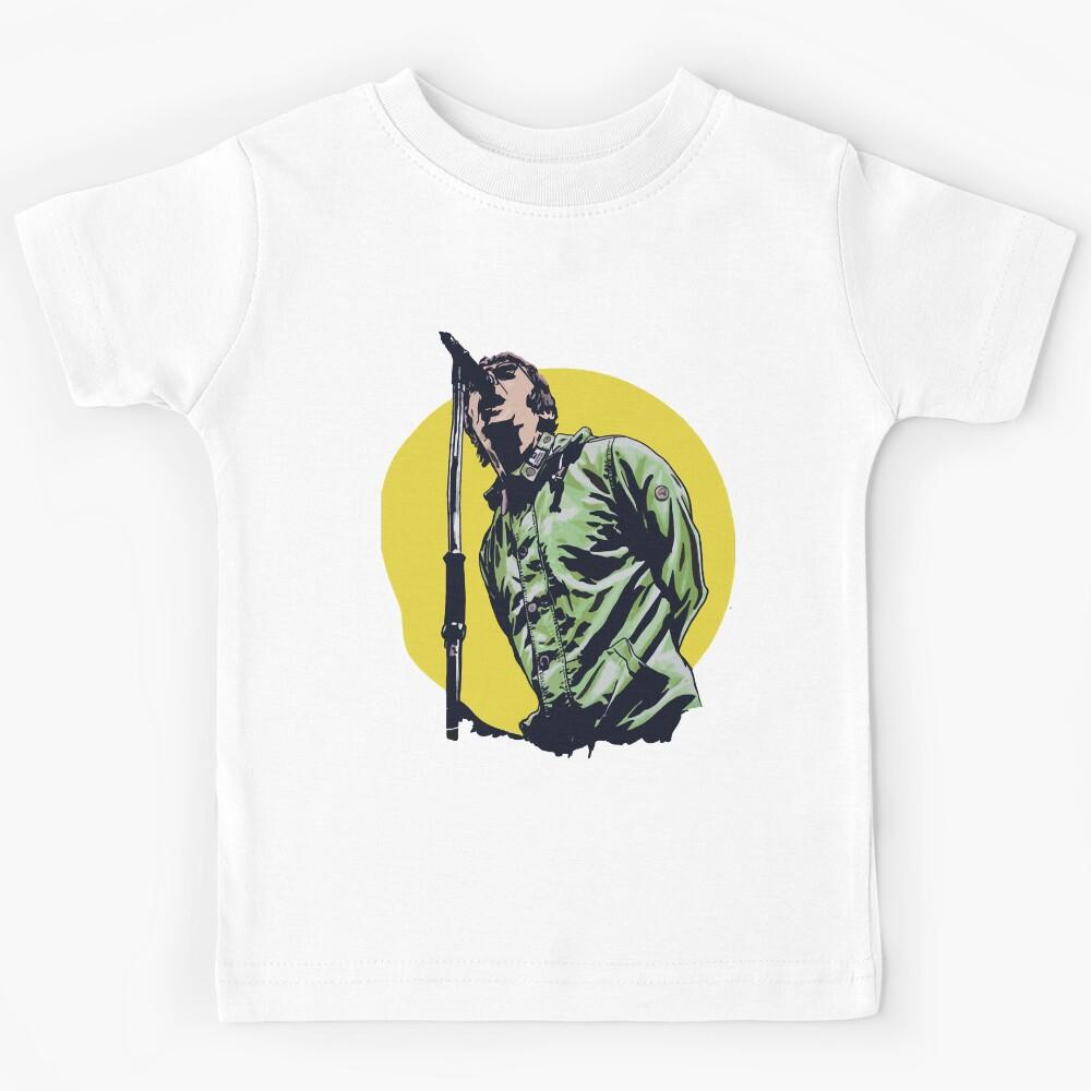 Beautiful Model Liam Rock Gallagher Singer Gifts Music Fan Kids T-Shirt 160