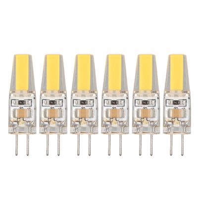 6 шт. 6 Вт 500 лм G4 LED COB Лампа Силікагель Енергозберігаюча Лампа 220 В для Стельового Настінного Настільного Світильника